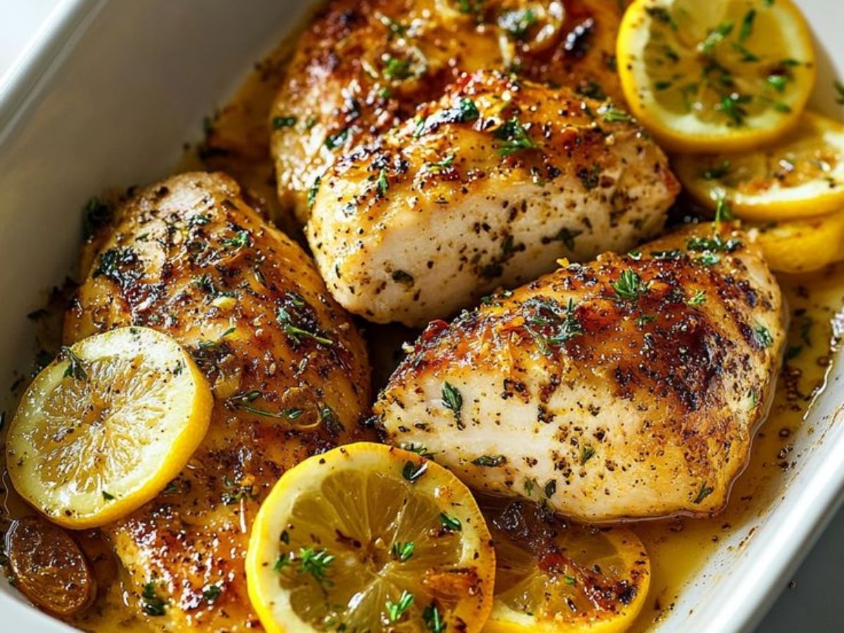 Lemon Pepper Chicken Buffet
